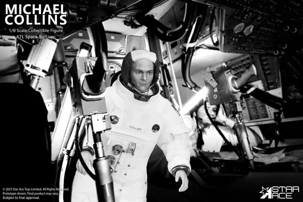 NASA Apollo 11 1/6 Michael Collins akciófigura 30 cm termékfotó