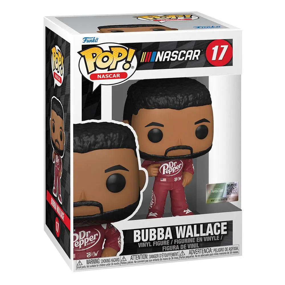 NASCAR POP! Sports Vinyl figura Bubba Wallace (23XI) 9 cm termékfotó