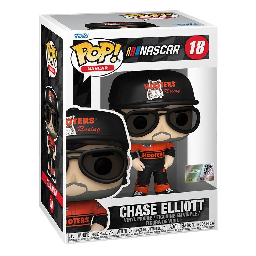 NASCAR POP! Sports Vinyl figura Chase Elliot ((OR)Hooters) 9 cm termékfotó