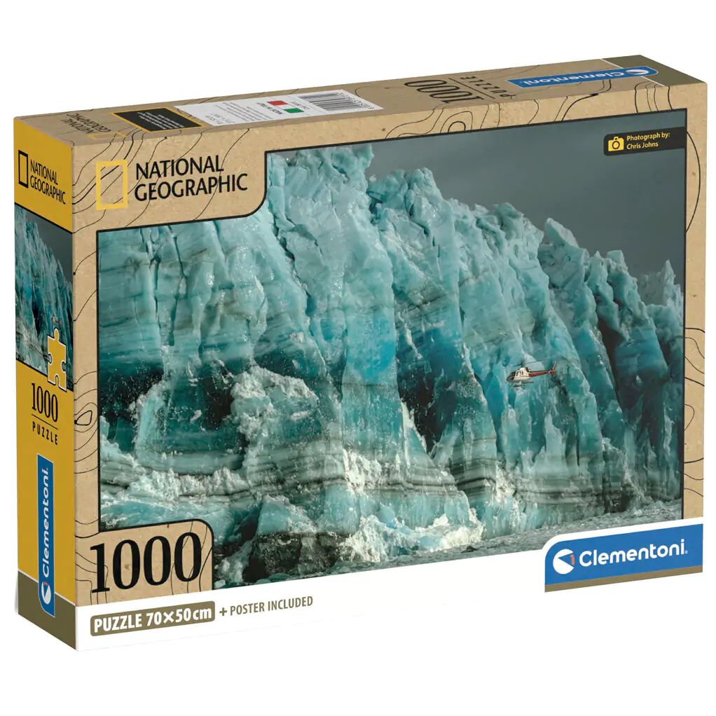 National Geographic Hubbard Glacier puzzle 1000pcs termékfotó