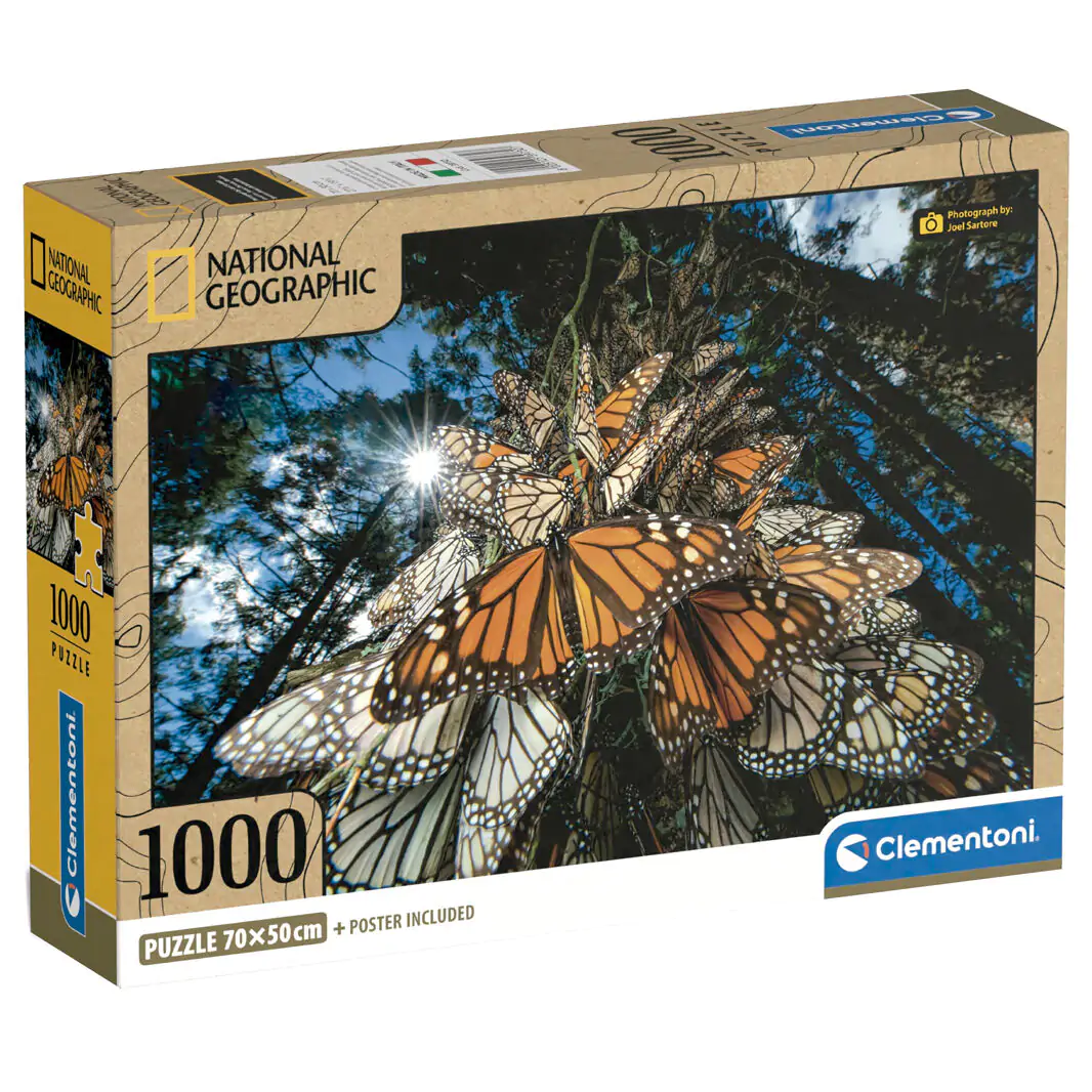 National Geographic Monarch Butter puzzle 1000pcs termékfotó