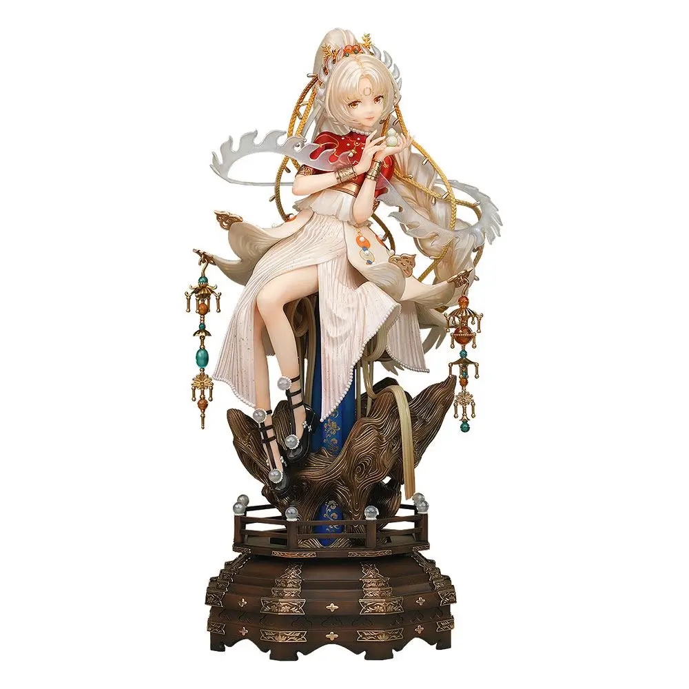 National Treasure 1/7 Pearl Pillar of the Buddhist Shrine PVC szobor figura 28 cm termékfotó