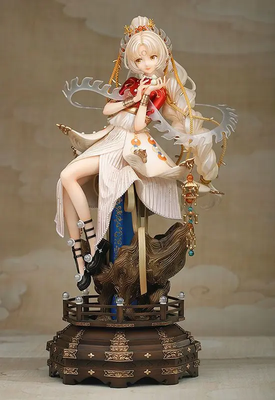 National Treasure 1/7 Pearl Pillar of the Buddhist Shrine PVC szobor figura 28 cm termékfotó