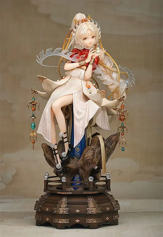 National Treasure 1/7 Pearl Pillar of the Buddhist Shrine PVC szobor figura 28 cm termékfotó