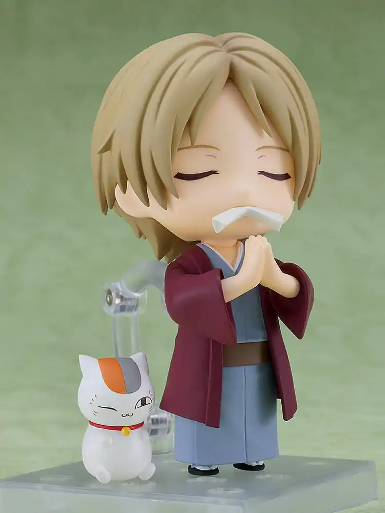 Natsume Yujin-cho Nendoroid akciófigura Takashi Natsume &amp; Nyanko Sensei: Traditional Clothing Ver. 10 cm termékfotó