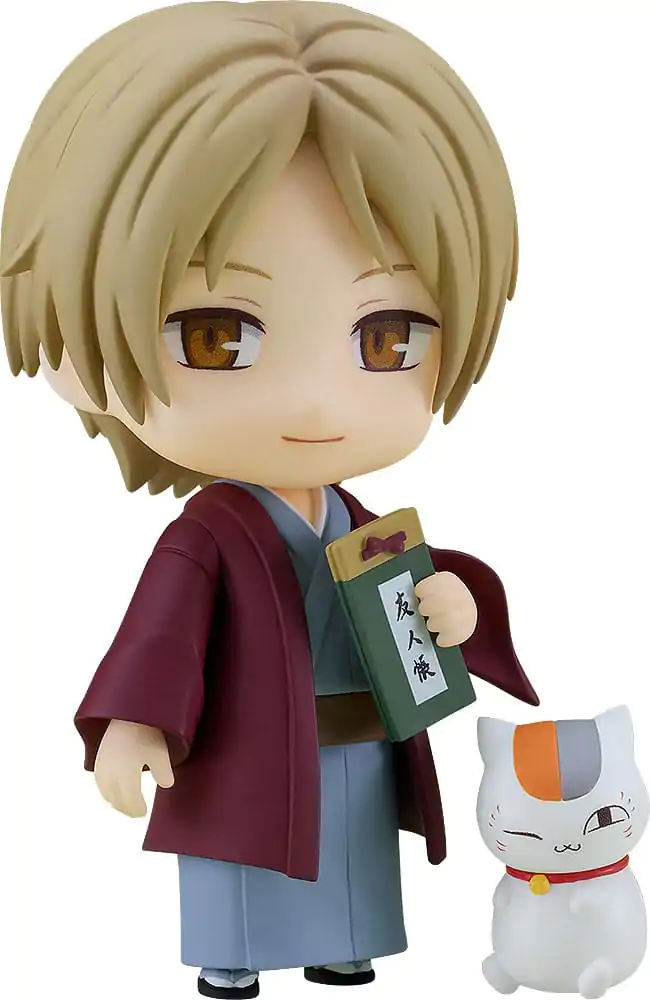 Natsume Yujin-cho Nendoroid akciófigura Takashi Natsume &amp; Nyanko Sensei: Traditional Clothing Ver. 10 cm termékfotó