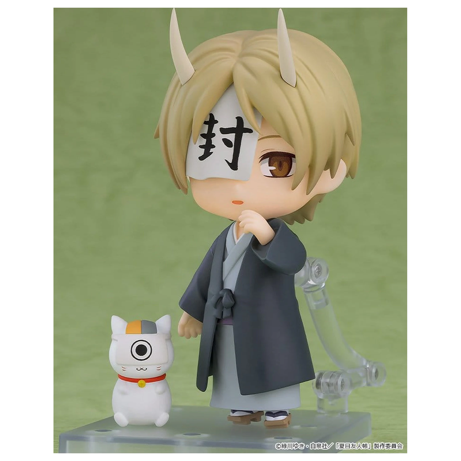 Natsume Yujin-cho Nendoroid Basic akciófigura Takashi Natsume & Nyanko Sensei: Ceremonial Ver. 10 cm termékfotó