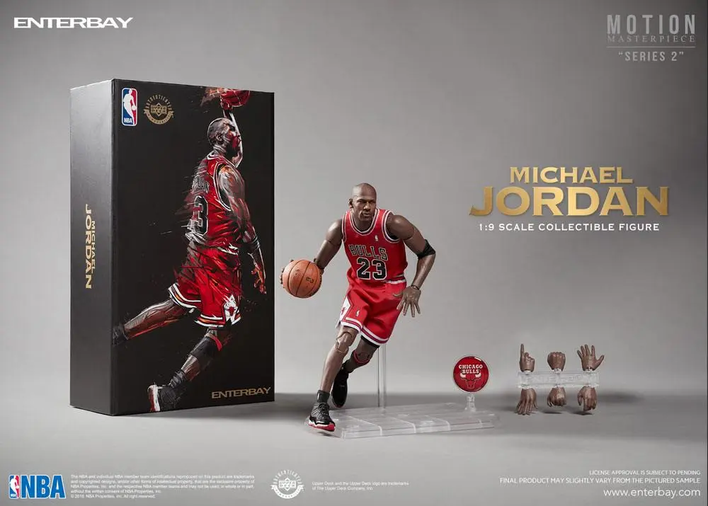 NBA Collection Motion Masterpiece 1/9 Michael Jordan akciófigura 23 cm termékfotó