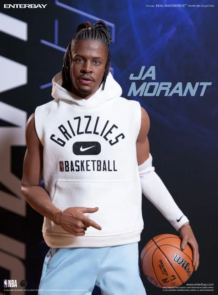 NBA Collection Real Masterpiece 1/6 Ja Morant akciófigura 30 cm termékfotó