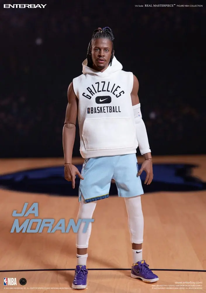 NBA Collection Real Masterpiece 1/6 Ja Morant akciófigura 30 cm termékfotó
