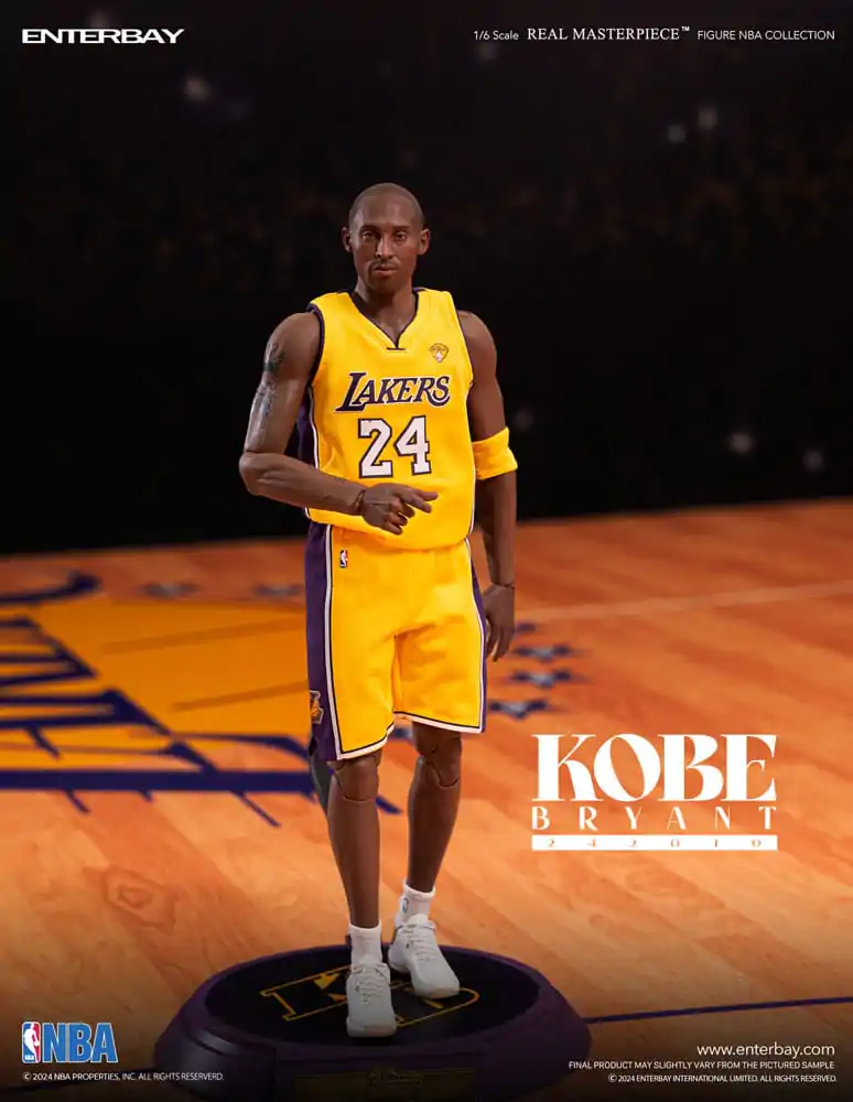 NBA Collection Real Masterpiece 1/6 Kobe Bryant 242010 Limited Edtition akciófigura 30 cm termékfotó