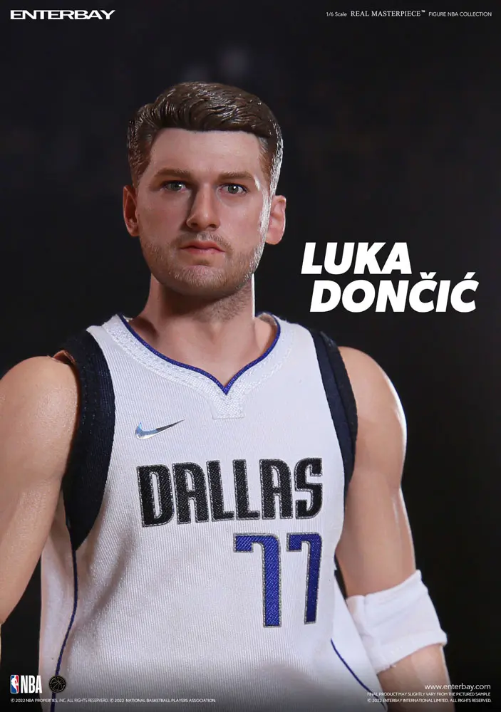 NBA Collection Real Masterpiece 1/6 Luka Doncic akciófigura 30 cm termékfotó