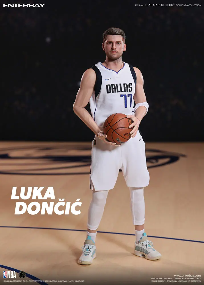 NBA Collection Real Masterpiece 1/6 Luka Doncic akciófigura 30 cm termékfotó