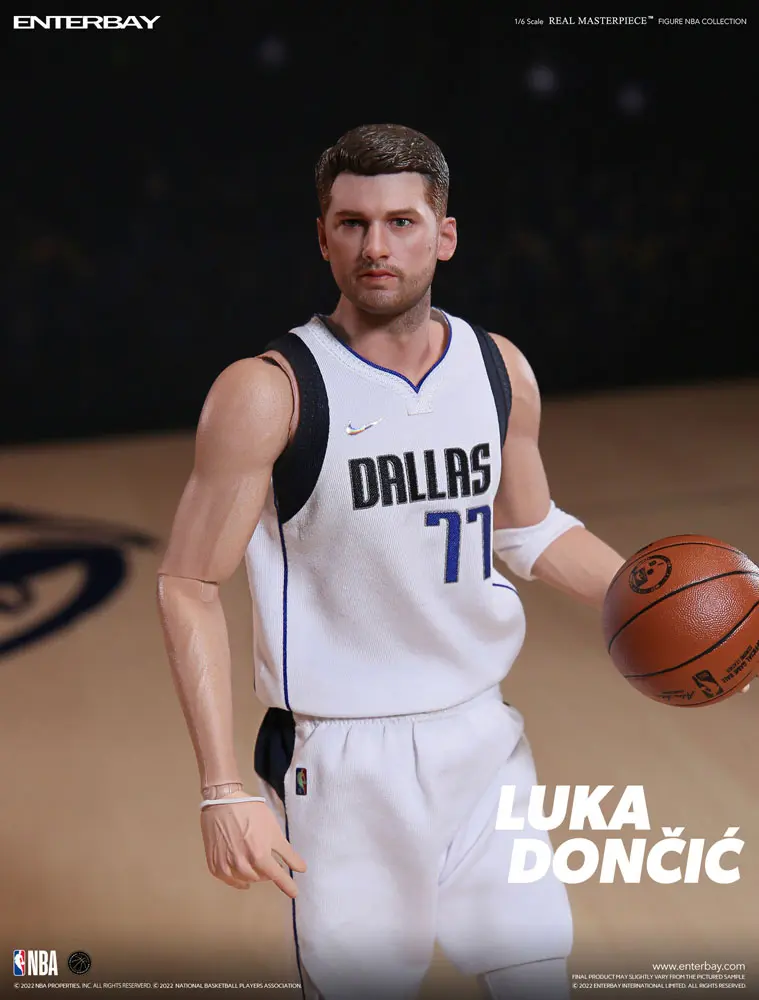 NBA Collection Real Masterpiece 1/6 Luka Doncic akciófigura 30 cm termékfotó