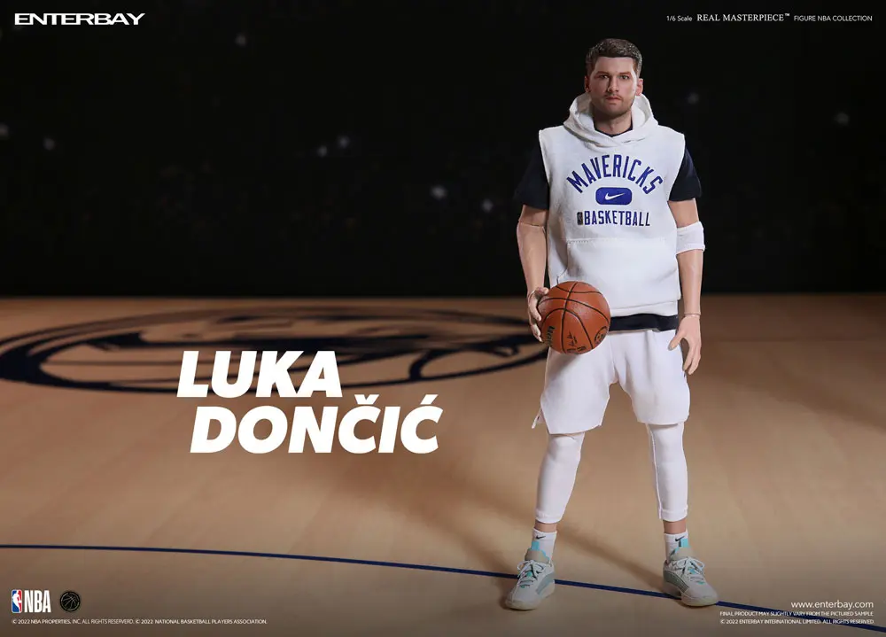 NBA Collection Real Masterpiece 1/6 Luka Doncic akciófigura 30 cm termékfotó