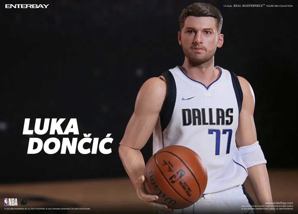 NBA Collection Real Masterpiece 1/6 Luka Doncic akciófigura 30 cm termékfotó