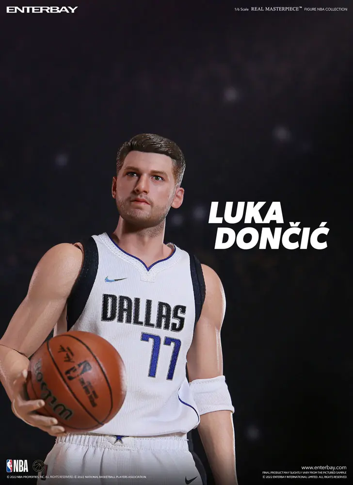 NBA Collection Real Masterpiece 1/6 Luka Doncic akciófigura 30 cm termékfotó