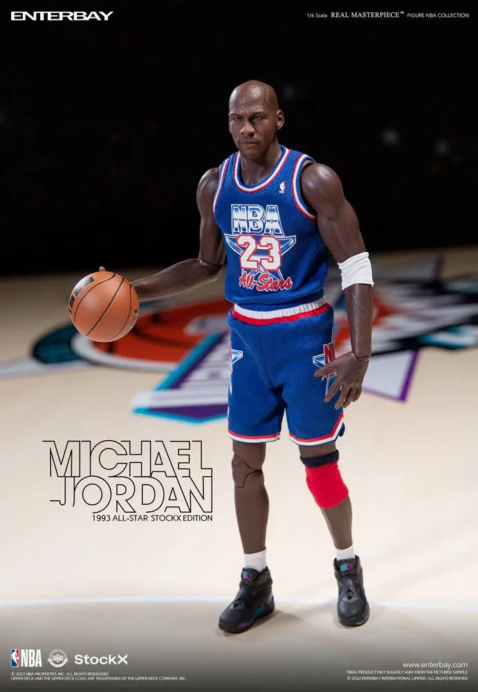NBA Collection Real Masterpiece 1/6 Michael Jordan All Star 1993 Limitált kiadású akciófigura 30 cm termékfotó