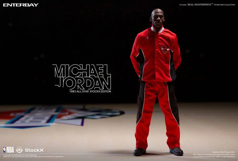 NBA Collection Real Masterpiece 1/6 Michael Jordan All Star 1993 Limitált kiadású akciófigura 30 cm termékfotó