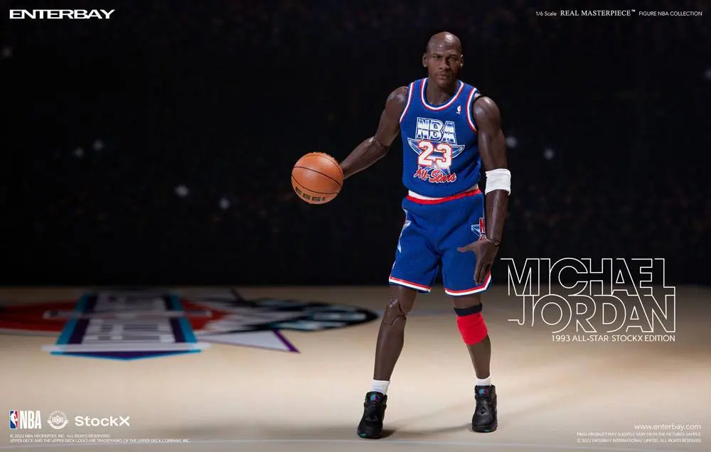 NBA Collection Real Masterpiece 1/6 Michael Jordan All Star 1993 Limitált kiadású akciófigura 30 cm termékfotó