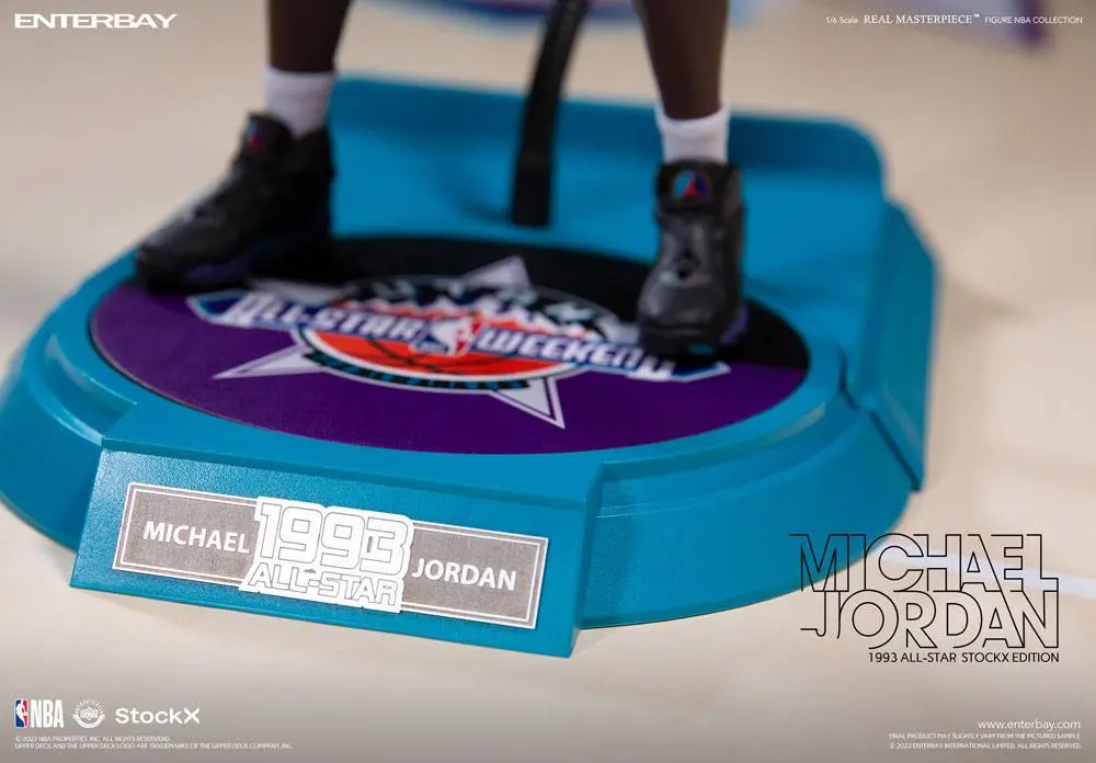 NBA Collection Real Masterpiece 1/6 Michael Jordan All Star 1993 Limitált kiadású akciófigura 30 cm termékfotó