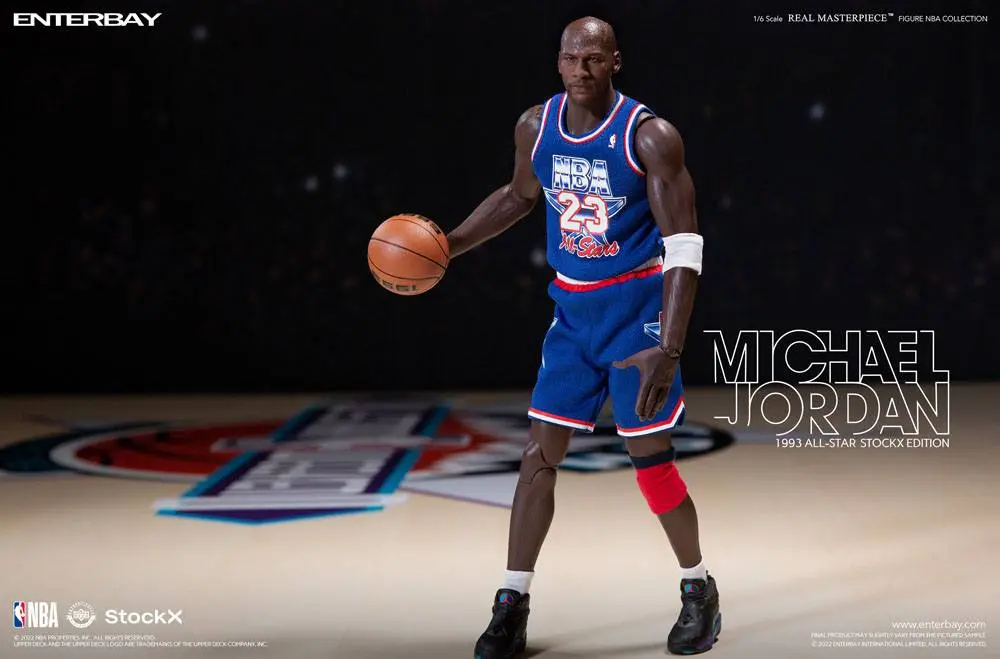 NBA Collection Real Masterpiece 1/6 Michael Jordan All Star 1993 Limitált kiadású akciófigura 30 cm termékfotó