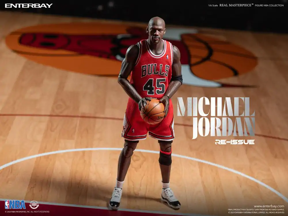 NBA Collection Real Masterpiece 1/6 Michael Jordan I'm Back Edition Limited akciófigura 30 cm termékfotó