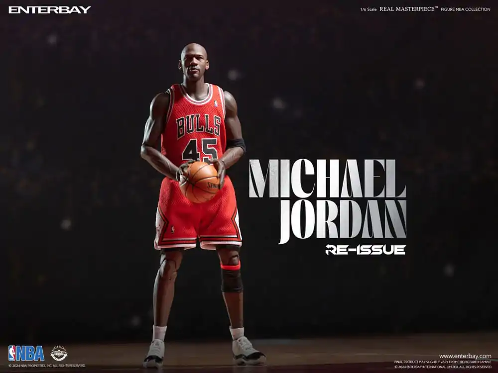 NBA Collection Real Masterpiece 1/6 Michael Jordan I'm Back Edition Limited akciófigura 30 cm termékfotó