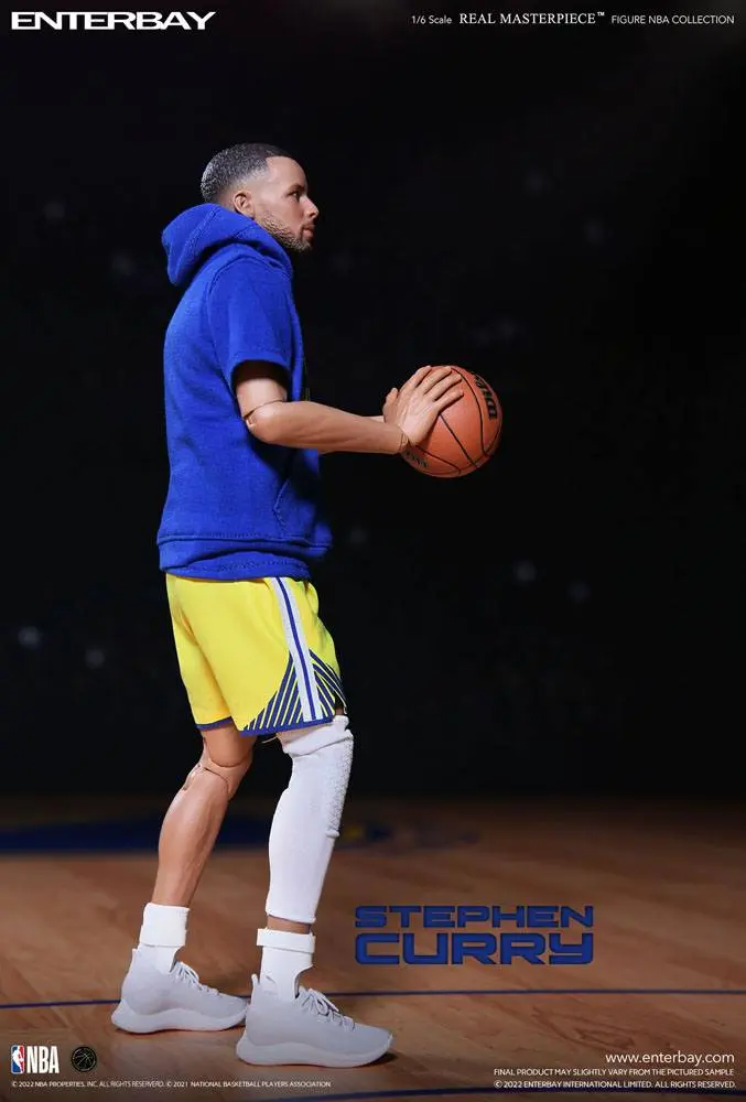 NBA Collection Real Masterpiece 1/6 Stephen Curry akciófigura 30 cm termékfotó