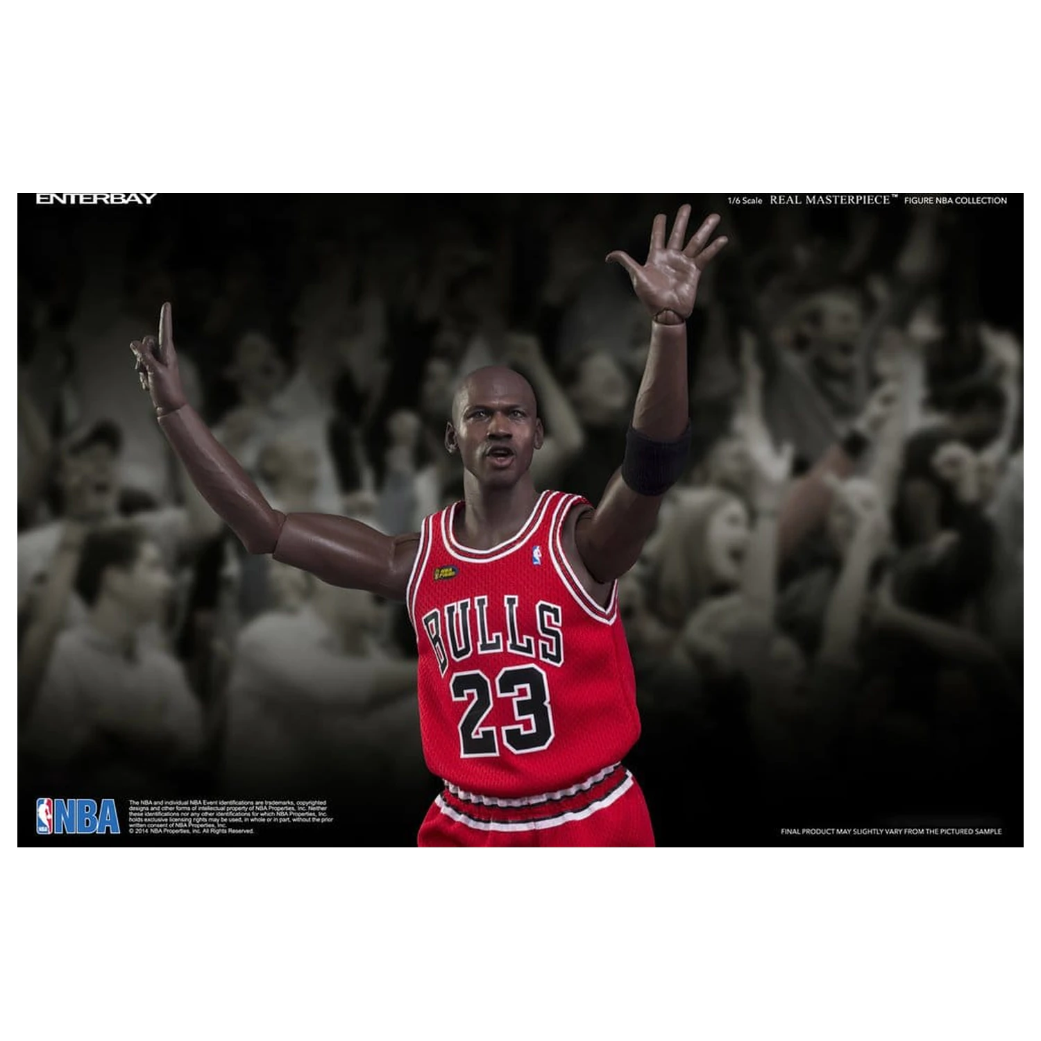 NBA Collection Real Masterpiece akciófigura 1/6 Michael Jordan Series 2 (Road Jersey: Edition) 33 cm termékfotó