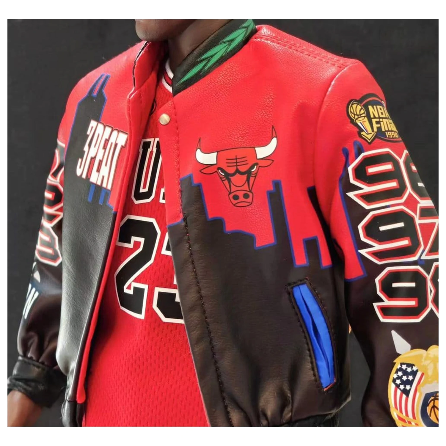 NBA Collection Real Masterpiece akciófigura 1/6 Michael Jordan Series 2 (Road Jersey: Edition) 33 cm termékfotó