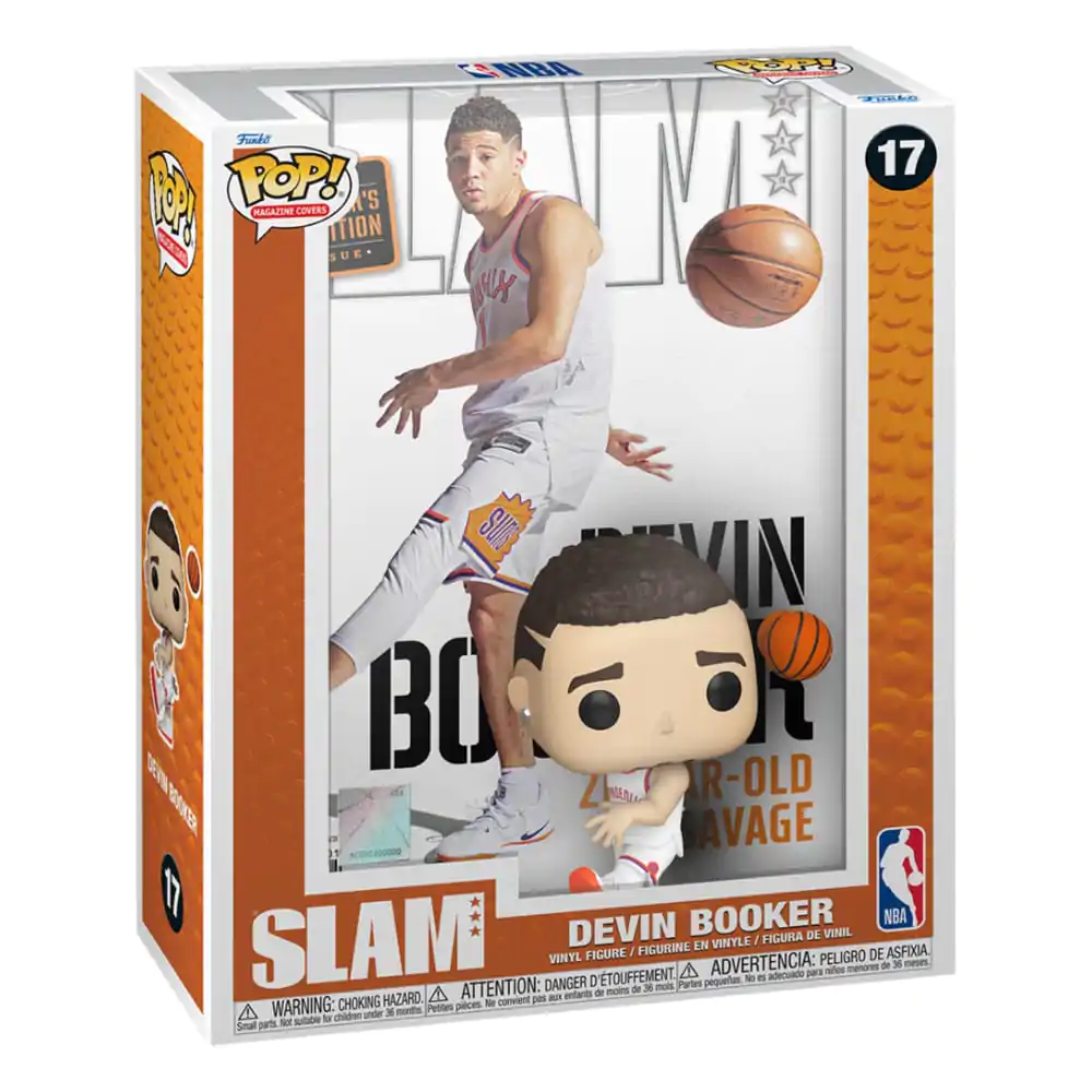 NBA Cover Funko POP! Basketball Vinyl figura Devin Booker (SLAM Magazin) 9 cm termékfotó