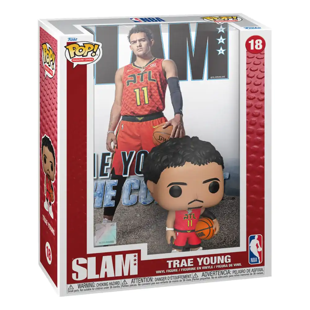 NBA Cover Funko POP! Basketball Vinyl figura Trae Young (SLAM Magazin) 9 cm termékfotó