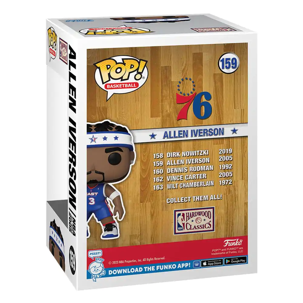 NBA Legends POP! Sports Vinyl Figure Allen Iverson (2005) 9 cm termékfotó