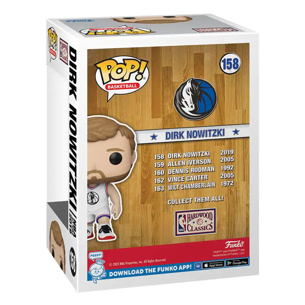 NBA Legends POP! Sports Vinyl Figure Dirk Nowitzki (2019) 9 cm termékfotó