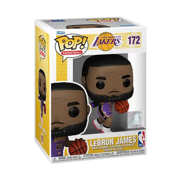 NBA Legends Funko POP! Sports Vinyl Figur Lakers -LeBron James 9 cm termékfotó