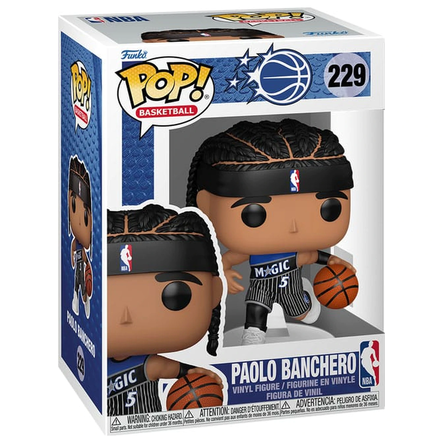 NBA Legends Funko POP! Sports Vinyl figura Magic- Paolo Banchero (Black) 9 cm termékfotó