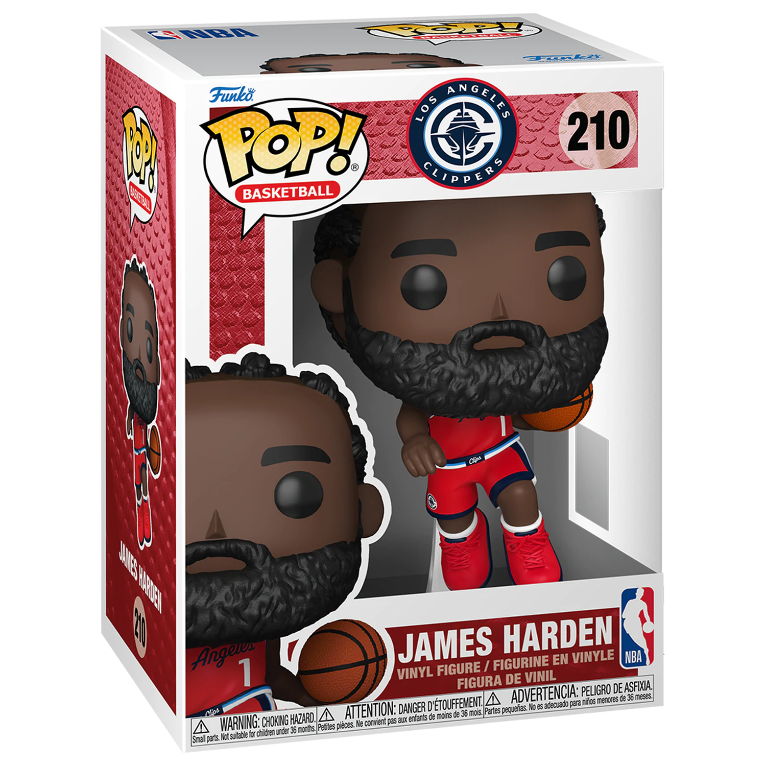 NBA Legends Funko POP! Sports Vinyl figura Philadelphia 76ers - James Harden 9 cm termékfotó