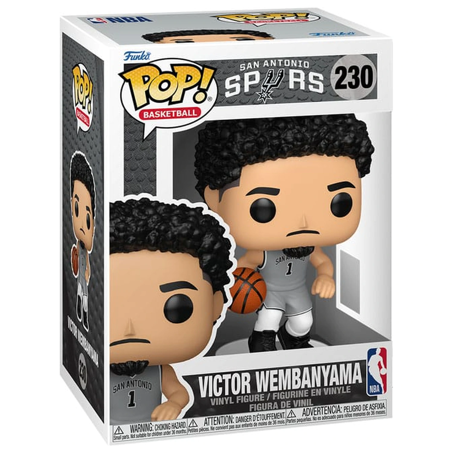 NBA Legends Funko POP! Sports Vinyl figura Spurs- Victor Wembanyama (SE) 9 cm termékfotó