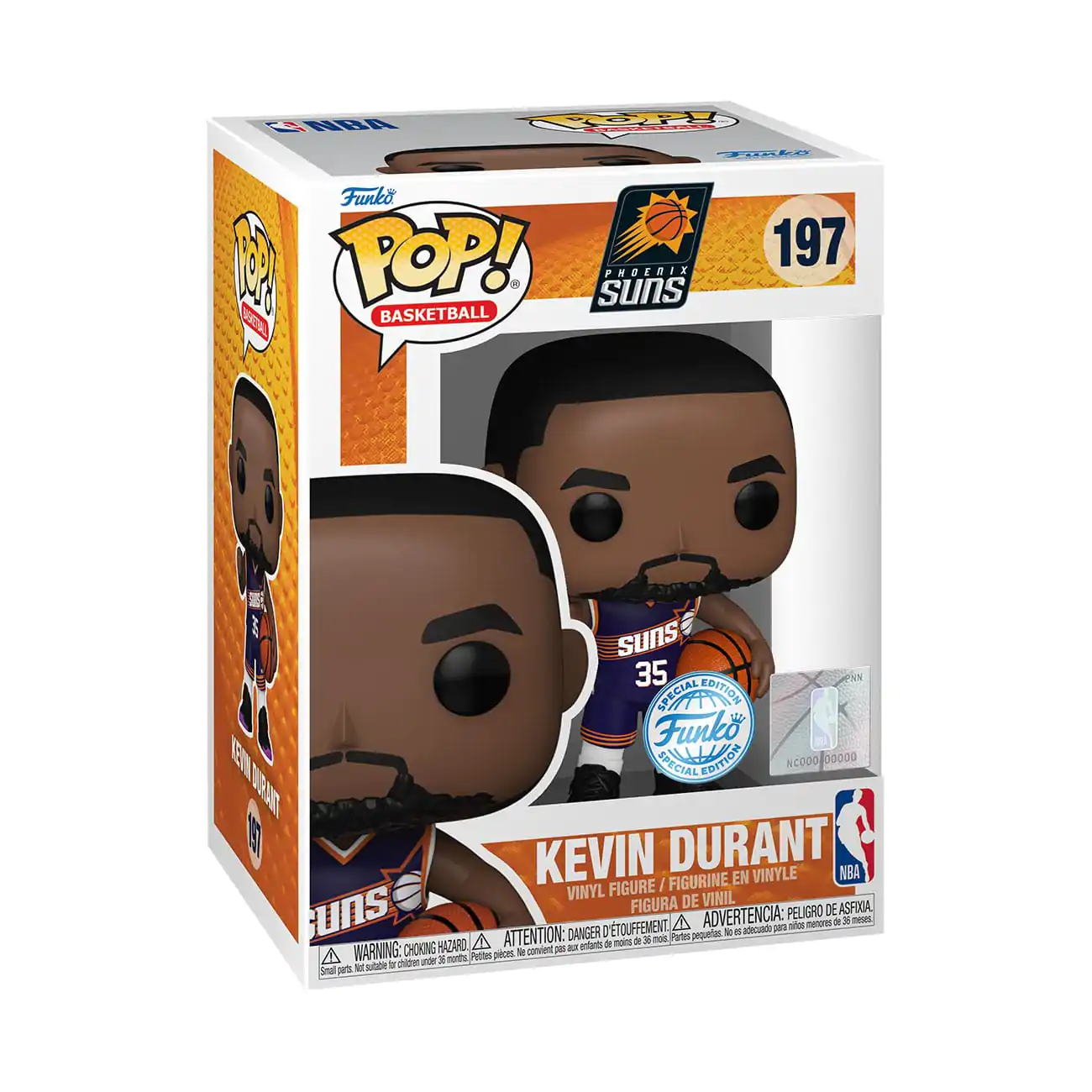 NBA Legends Funko POP! Sports Vinyl Figure Suns- Kevin Durant(Icon Edition) 9 cm termékfotó