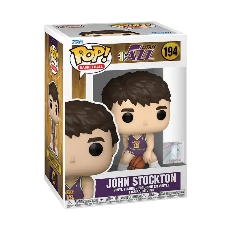 NBA Legends Funko POP! Sports Vinyl figura Utah Jazz: John Stockton (Rookie Season) 9 cm termékfotó