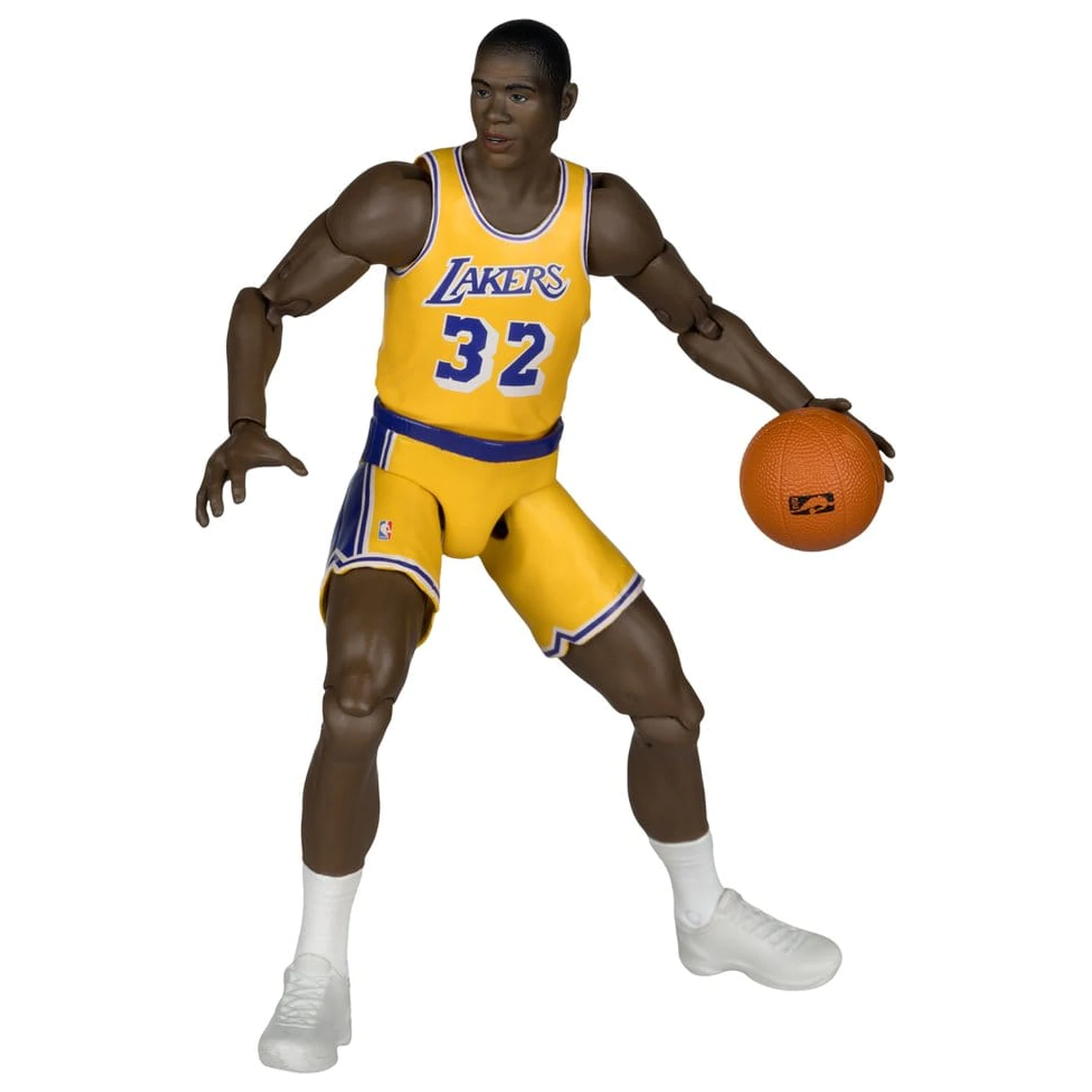 NBA Legends Series akciófigura Earvin "Magic" Johnson (Los Angeles Lakers) 15 cm termékfotó