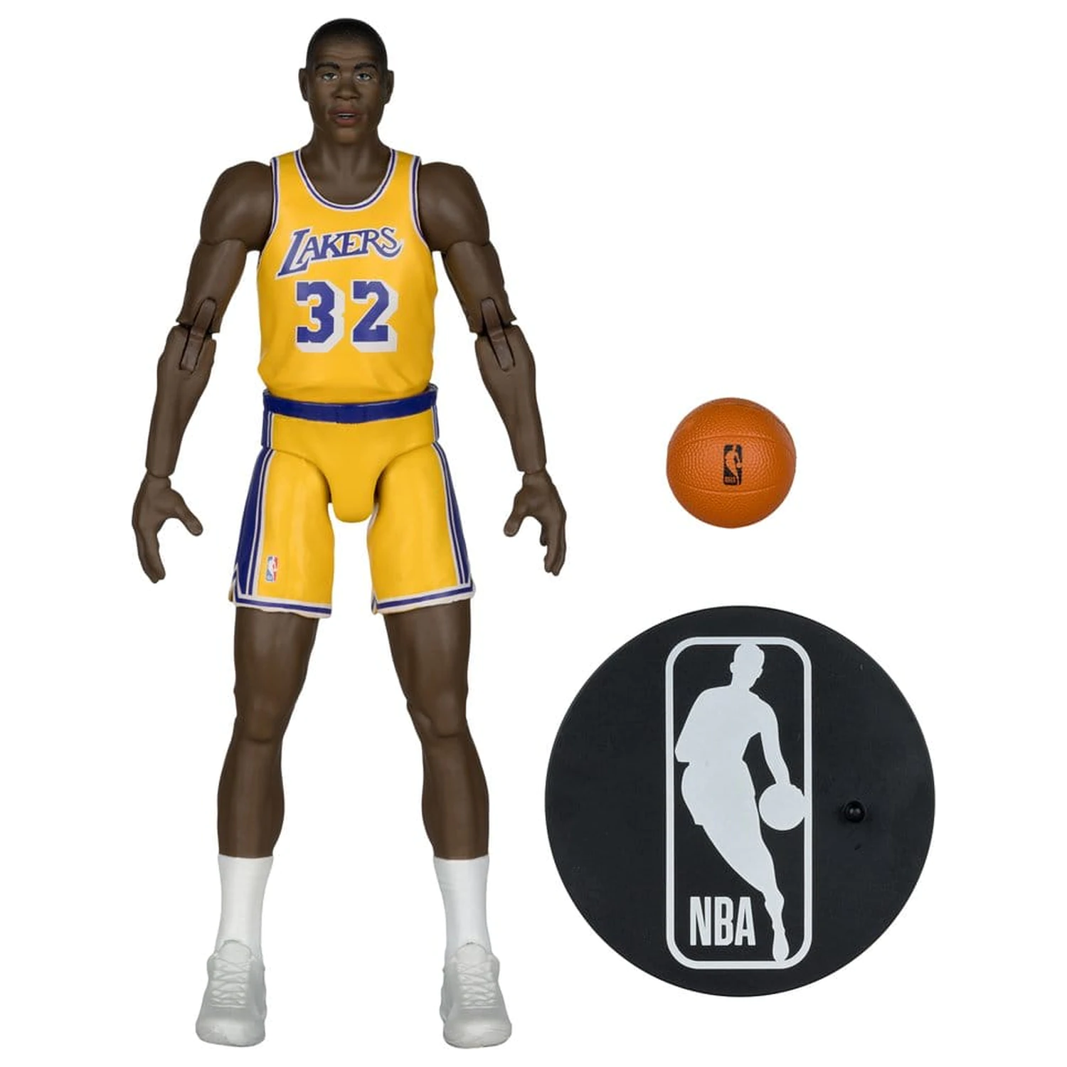 NBA Legends Series akciófigura Earvin "Magic" Johnson (Los Angeles Lakers) 15 cm termékfotó