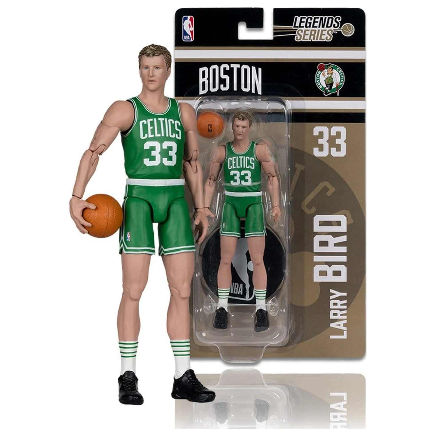 NBA Legends Series akciófigura Larry Bird (Boston Celtics) 15 cm termékfotó