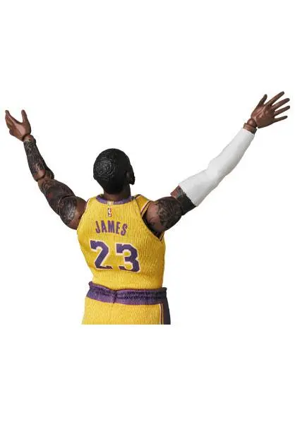 NBA MAF EX LeBron James (LA Lakers) akciófigura 18 cm termékfotó