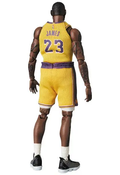 NBA MAF EX LeBron James (LA Lakers) akciófigura 18 cm termékfotó