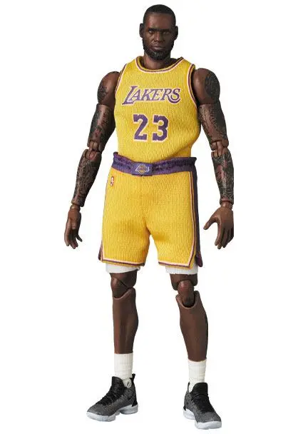 NBA MAF EX LeBron James (LA Lakers) akciófigura 18 cm termékfotó