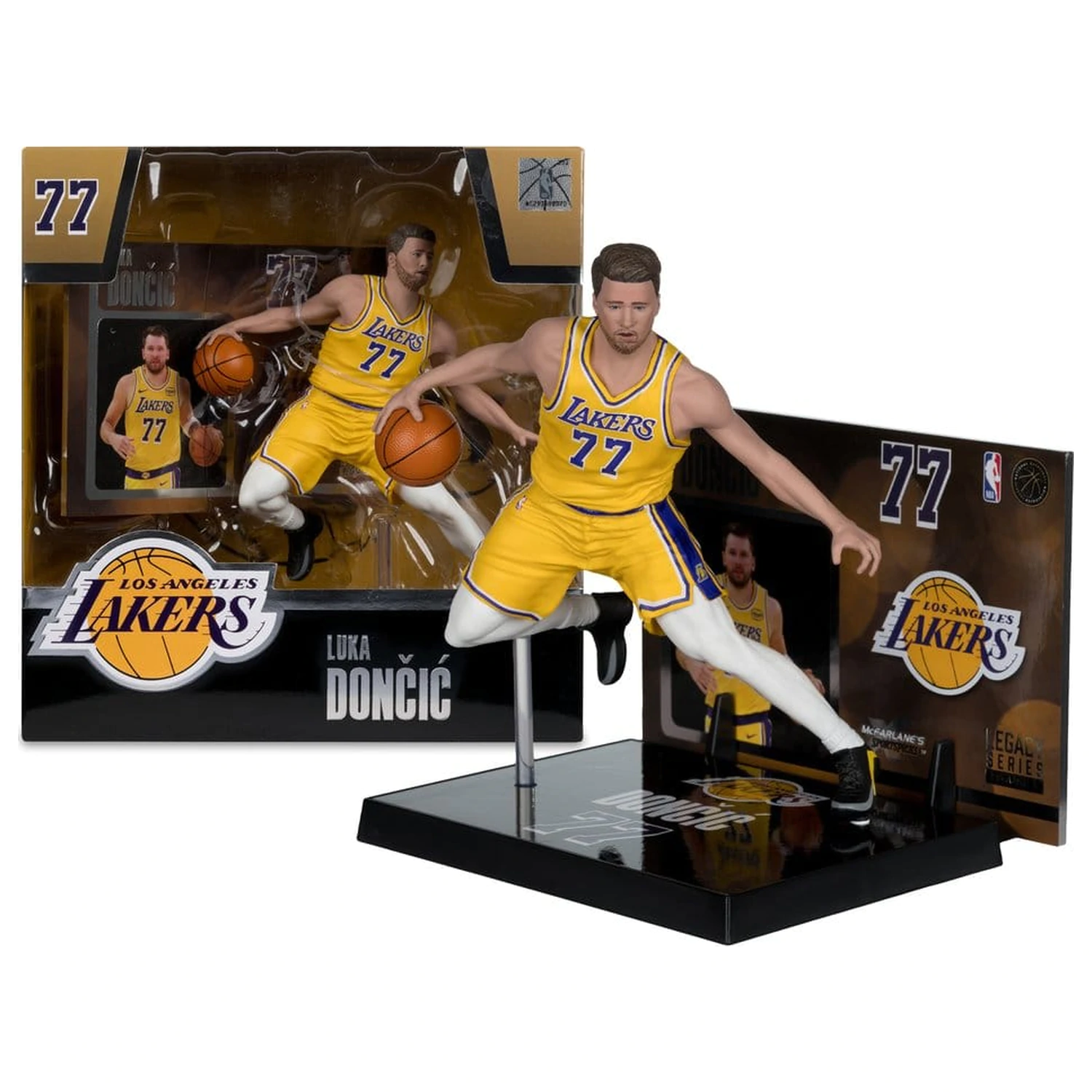 NBA McFarlane's SportsPicks Luka Doncic (Dallas Mavericks) szobor figura 15 cm termékfotó