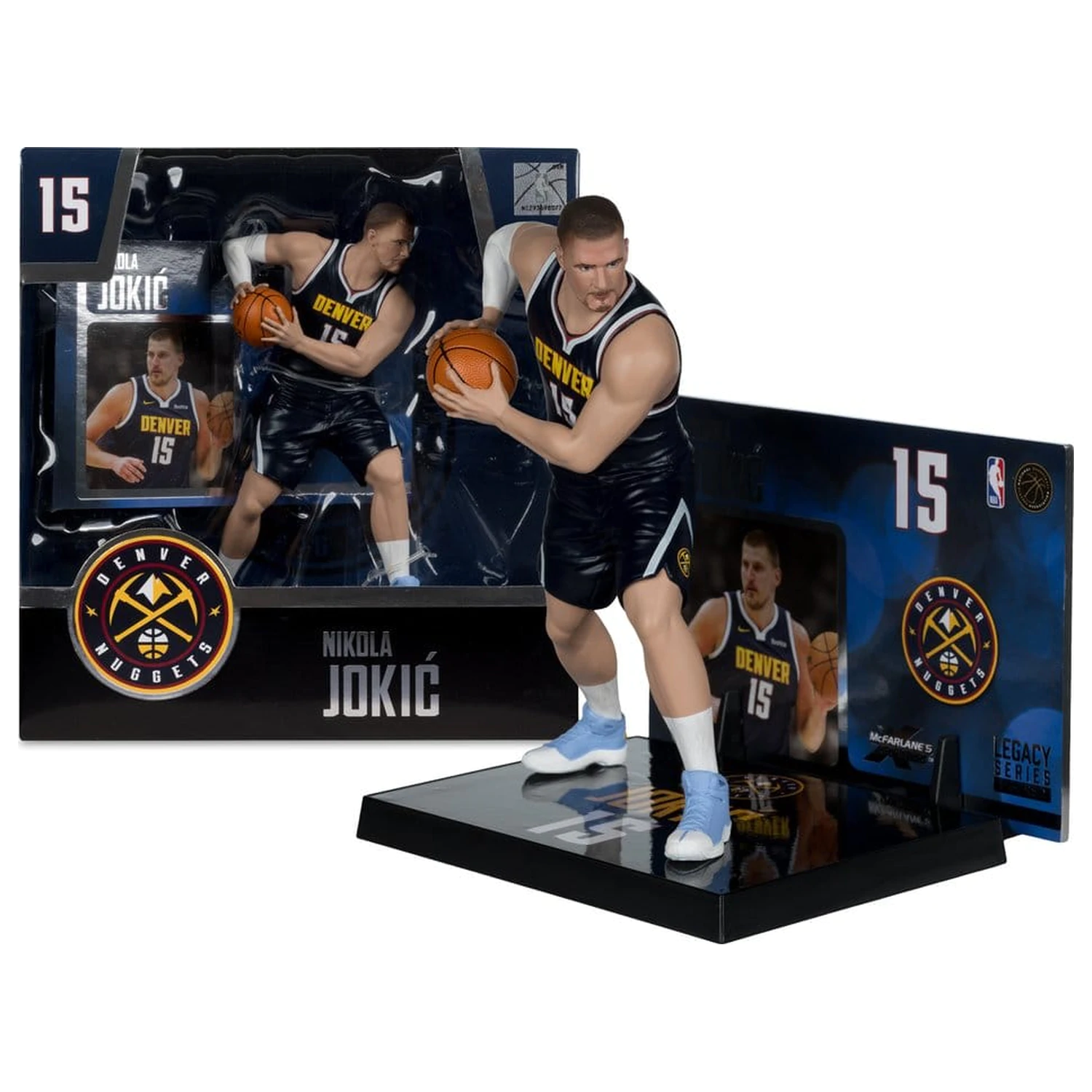 NBA McFarlane's SportsPicks Nikola Jokic (Denver Nuggets) szobor figura 16 cm termékfotó