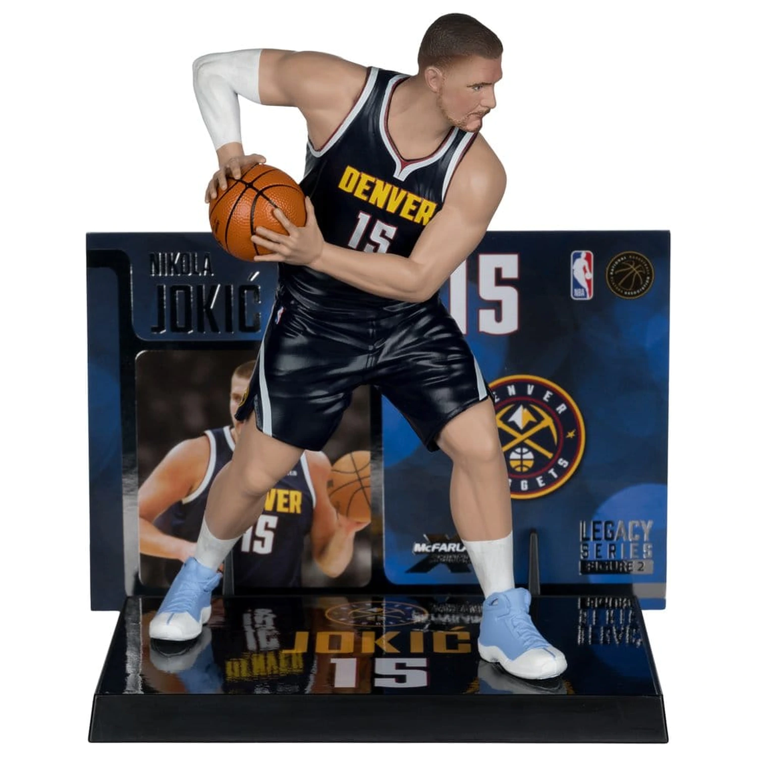 NBA McFarlane's SportsPicks Nikola Jokic (Denver Nuggets) szobor figura 16 cm termékfotó